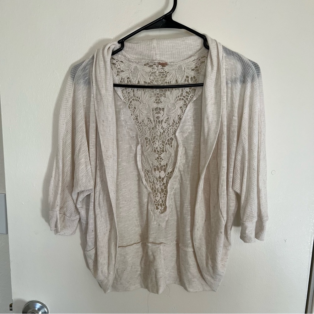 Cardigan Lace Knitted Pattern